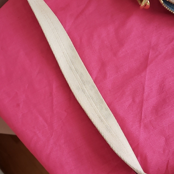 Coach Poppy crossbody satchel 2 way plaid purse - Picture 11 of 14